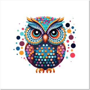 Owl Happy International Dot Day 2024 Polka Dot Men Women Kids Posters and Art